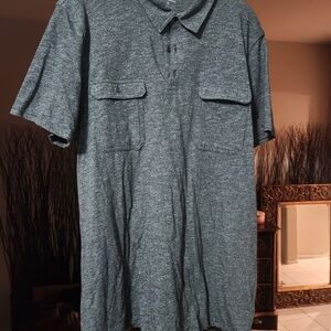 Structure Xl Slim Fit Men's Gray Polo Shirt